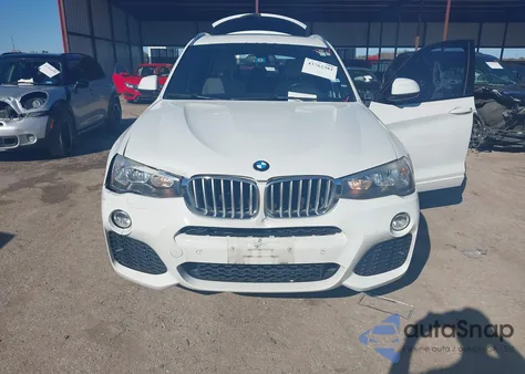 2015 BMW X3 xDrive28I из США, поврежденный, VIN 5UXWX9C56F0D51863